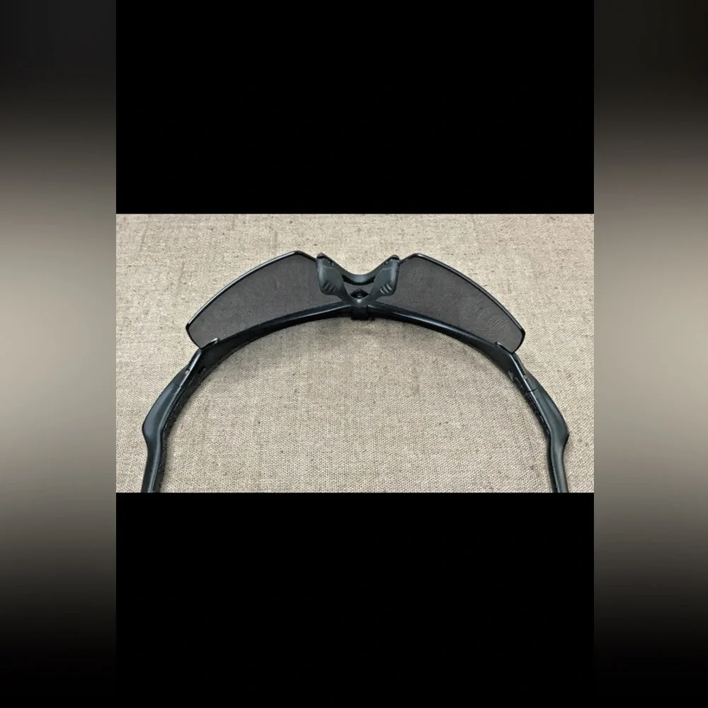 Made in USA Oakley M Frame Z87 Black Wrap Around Sunglasses